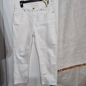 Michael Kors Capris.jeans, white, size 8